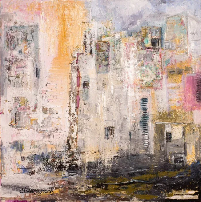 " חורבות חיפה " | אקריליק 140/140
